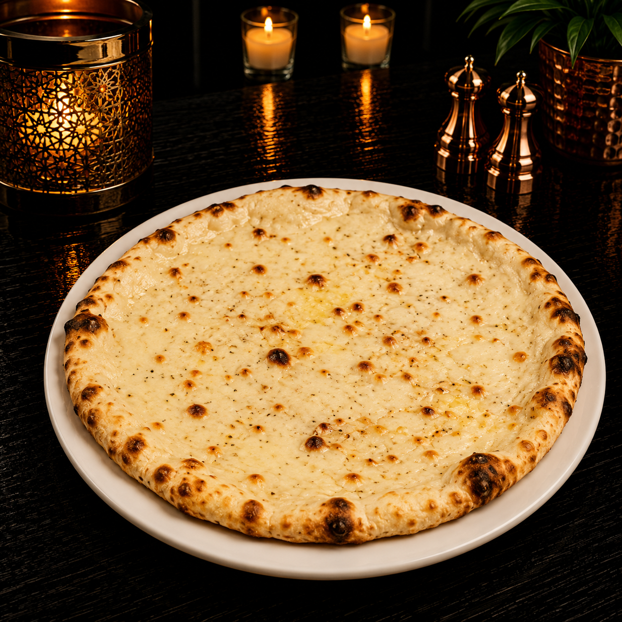 Cheese Chicken Naan