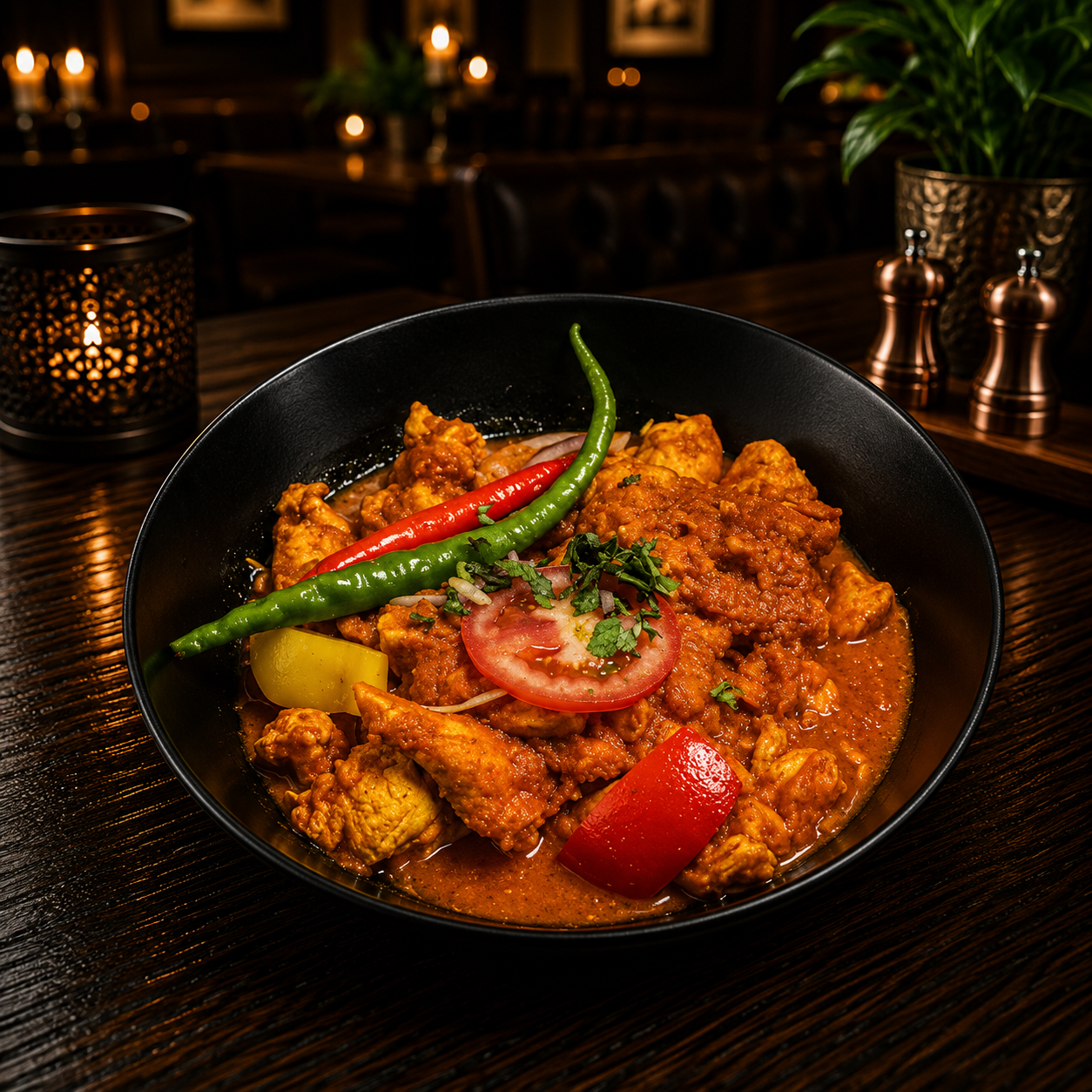 Balti chicken