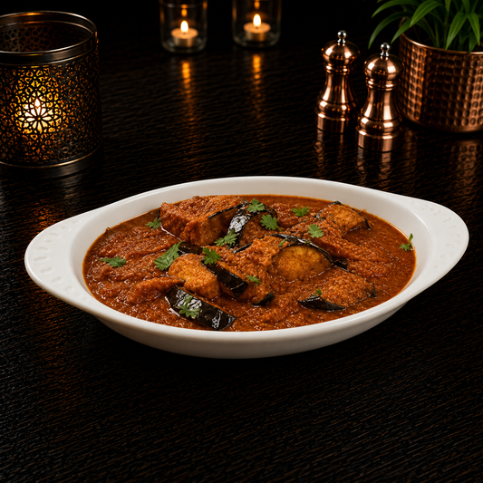 Aubergine Bhaji