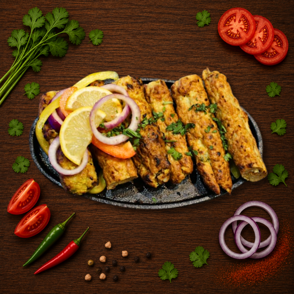 Chicken Seekh Kebab