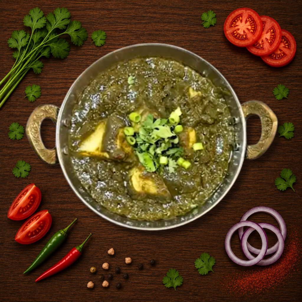 Sag Aloo